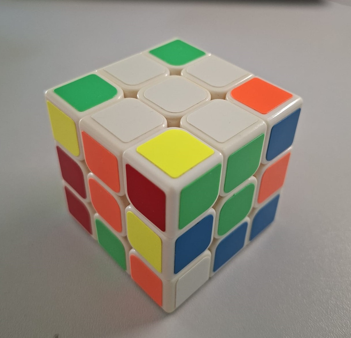 3x3x3 - White cross