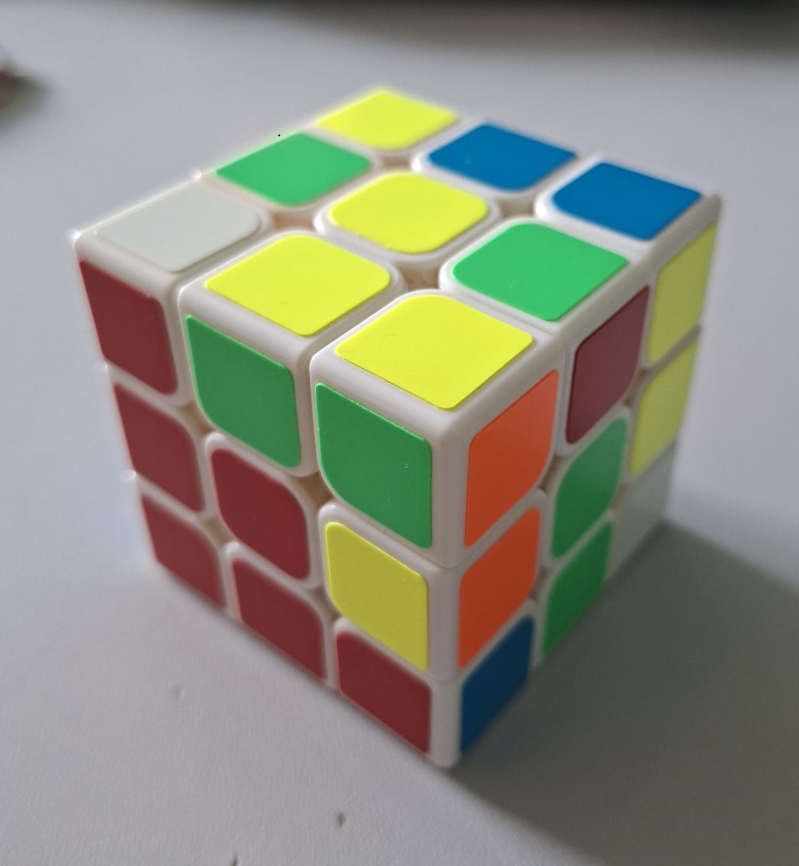 3x3x3 - White cross