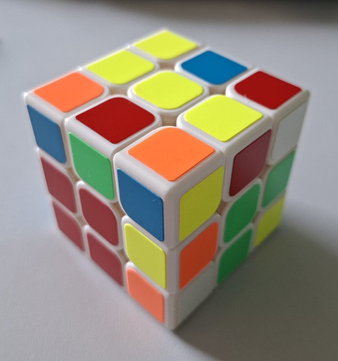 3x3x3 - White cross
