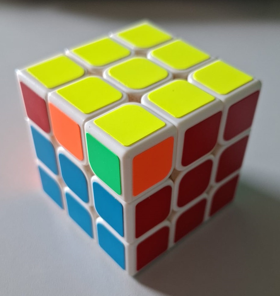 3x3x3 - White cross