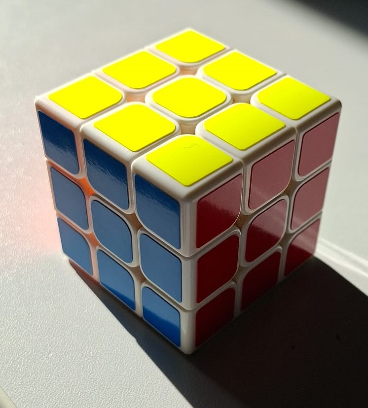 3x3x3 - White cross